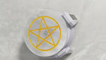 Load and play video in Gallery viewer, Natural Selenite Charging Plate With Stare Symbol