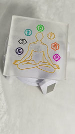 Load and play video in Gallery viewer, 7 Chakra Selenite Charging Plate (2)