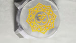 Load and play video in Gallery viewer, SELENITE CHARGING ROUND PLATE  OM 8