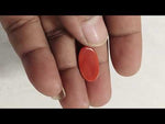 Load and play video in Gallery viewer, 6.57/CT Natural Red Coral With Govt. Lab Certificate (8200)