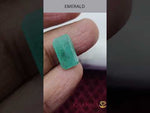 Load and play video in Gallery viewer, 3.81/CT Natural Panna Stone with Govt. Lab Certificate-8991
