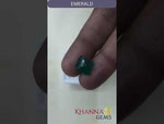 Load and play video in Gallery viewer, 3.84/CT Natural Panna Stone with Govt. Lab Certificate-6771