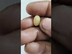 Load and play video in Gallery viewer, 5.62/CT Natural Yellow Sapphire With Govt Lab Certificate (2331)