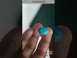 Load and play video in Gallery viewer, 6.68/CT Natural Govt. Lab Certified Turquoise-1221