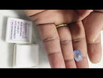 Load and play video in Gallery viewer, 5.88/CT Natural Blue Sapphire with Govt Lab Certificate (8991)