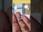 Load and play video in Gallery viewer, 5.52/CT Natural Ceylonese Pukhraj with Govt Lab Certificate-YELSA9V