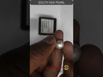 Load and play video in Gallery viewer, 6.44/CT Natural South Sea Pearl with Govt. Lab Certificate (1550)
