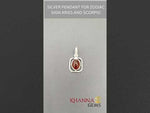 Load and play video in Gallery viewer, SILVER PENDANT FOR ZODIAC SIGN ARIES AND SCORPIO