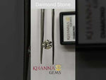 Load and play video in Gallery viewer, 1.02/Cents Natural Diamond with Govt. Lab Certificate-225000