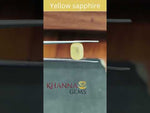 Load and play video in Gallery viewer, 9.94 Ratti Natural Yellow Sapphire With Govt Lab Certificate-(6771)