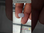 Load and play video in Gallery viewer, 4.06/CT Natural Blue Sapphire with Govt Lab Certificate (4551)