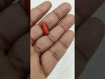 Load and play video in Gallery viewer, 5.84/CT Natural Red Coral With Govt. Lab Certificate-10833D43736