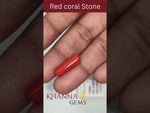 Load and play video in Gallery viewer, 8.08/Carat Natural Cylindrical Red Coral-1800