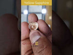 Load and play video in Gallery viewer, 9.20/CT Natural Ceylonese Pukhraj with Govt Lab Certificate-67710