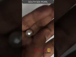 Load and play video in Gallery viewer, 6.28/CT Natural South Sea Pearl with Govt. Lab Certificate (1550)