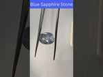 Load and play video in Gallery viewer, 6.69/CT Natural Blue Sapphire with Govt Lab Certificate-16650