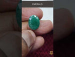 Load and play video in Gallery viewer, 4.74/CT Natural Panna Stone with Govt. Lab Certificate-2331