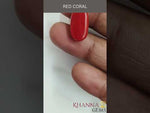 Load and play video in Gallery viewer, 7.00/Carat Natural Cylindrical Red Coral-1800