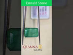Load and play video in Gallery viewer, 7.61/CT Natural Panna Stone with Govt. Lab Certificate-16650