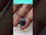 Load and play video in Gallery viewer, 6.37/CT Natural Blue Sapphire with Govt Lab Certificate-2331