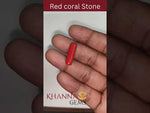 Load and play video in Gallery viewer, 7.92/Carat Natural Cylindrical Red Coral-1800