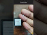 Load and play video in Gallery viewer, 0.12/Cents Natural Diamond with Govt. Lab Certificate-95000
