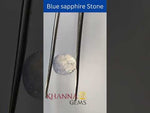 Load and play video in Gallery viewer, 3.92/CT Natural Blue Sapphire with Govt Lab Certificate-6771