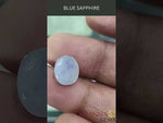Load and play video in Gallery viewer, 5.15 Ratti Natural Blue Sapphire With Govt Lab Certified-(4551)