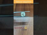 Load and play video in Gallery viewer, 8.44 Carat Natural Ceylonese Pukhraj with Govt Lab Certificate-(YELSA9T)