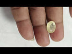 Load and play video in Gallery viewer, 7.60/CT Natural Yellow Sapphire With Govt Lab Certificate (12210)