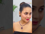 Load and play video in Gallery viewer, 46.50/GM PURPLE TOURMALINE 3 PCS VICTORIAN JEWELLERY