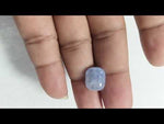 Load and play video in Gallery viewer, 7.66/CT Natural Blue Sapphire with Govt Lab Certificate (8991)