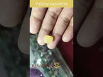 Load and play video in Gallery viewer, 9.19/CT Natural Ceylonese Pukhraj with Govt Lab Certificate-4551