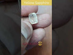 Load and play video in Gallery viewer, 3.01/CT Yellow Sapphire with Govt Lab Certificate-(YELSA9V)