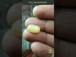 Load and play video in Gallery viewer, 7.66/CT Natural Ceylonese Pukhraj with Govt Lab Certificate-(4551)