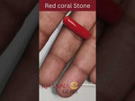 Load and play video in Gallery viewer, 7.39/Carat Natural Cylindrical Red Coral-1800