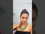 Load and play video in Gallery viewer, 65.2/GM THREE LAYER EMERALD BEEDS MALA (600)