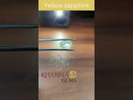 Load and play video in Gallery viewer, 4.07 Ratti yellow sapphire with Govt Lab Certificate-(YELSA9T)