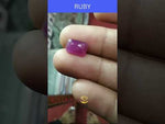 Load and play video in Gallery viewer, 5.42/CT Natural Mozambique Ruby with Govt. Lab Certificate (12210)