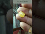 Load and play video in Gallery viewer, 6.74/CT Natural Ceylonese Pukhraj with Govt Lab Certificate-4551