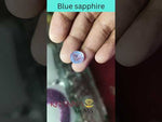Load and play video in Gallery viewer, 5.81/CT Natural Blue Sapphire with Govt Lab Certificate-34410