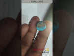 Load and play video in Gallery viewer, 8.20/CT Natural Govt. Lab Certified Turquoise-1221