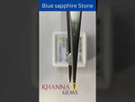 Load and play video in Gallery viewer, 4.97/CT Natural Blue Sapphire with Govt Lab Certificate-6771