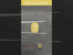 Load and play video in Gallery viewer, 8.42 Ratti Natural yellow sapphire with Govt Lab Certificate-(6100)