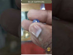 Load and play video in Gallery viewer, 3.20/CT Natural Blue Sapphire with Govt Lab Certificate-BLUSA9U