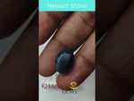 Load and play video in Gallery viewer, 9.90/CT Natural Blue Sapphire with Govt Lab Certificate-2331