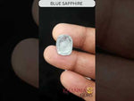 Load and play video in Gallery viewer, 9.18/CT Natural Blue Sapphire with Govt Lab Certificate (6771)
