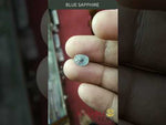 Load and play video in Gallery viewer, 2.22/CT Natural Blue Sapphire with Govt Lab Certificate (4551)