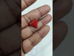 Load and play video in Gallery viewer, 7.27/CT Natural Red Coral With Govt. Lab Certificate-10815D43653