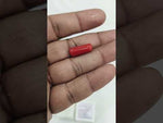Load and play video in Gallery viewer, 8.12/CT Natural Red Coral With Govt. Lab Certificate-10833D43737
